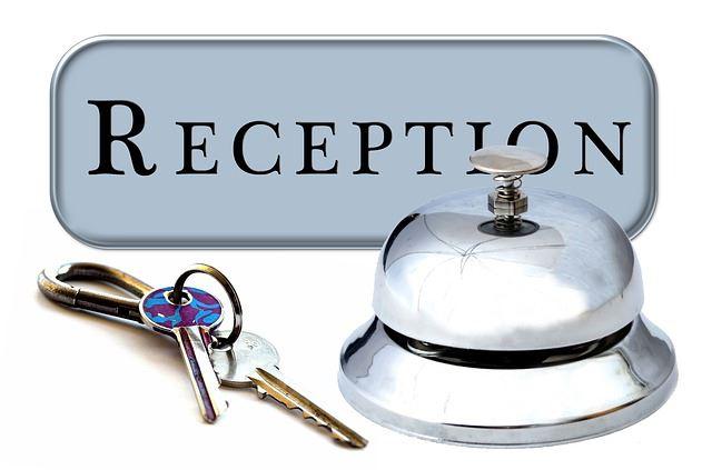 Ferienwohnung mit Rezeption